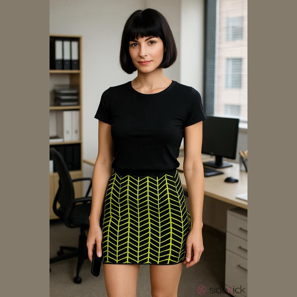 Rachel Roy Knit Skirt Size Small